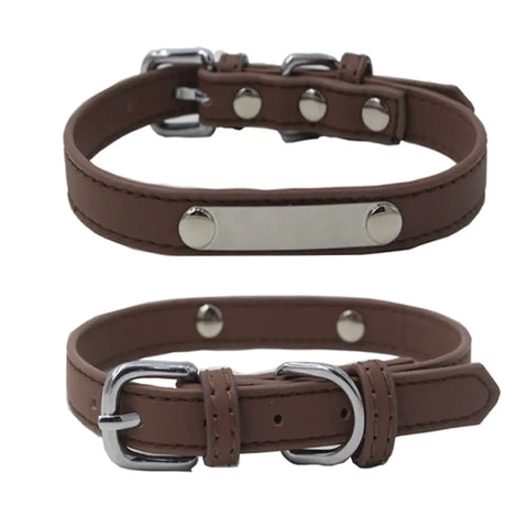 Microfiber Light-Up Dog Collar